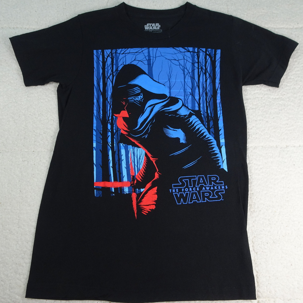 Star Wars "The Force Awakens" Black T-Shirt Small